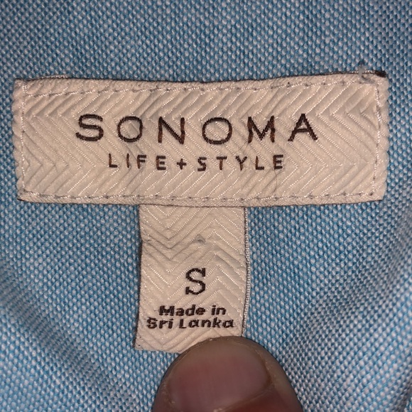Sonoma Life+Style Men’s Button Down Size Small - Picture 5 of 6